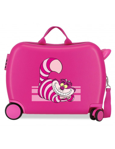 2119841 ABS ROLLING SUITCASE 4W.(2 MULTID.) 45CM.  GATO RISÓ